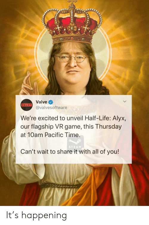 Valve officially announces Half-Life: Alyx VR game, reveal coming Thursday